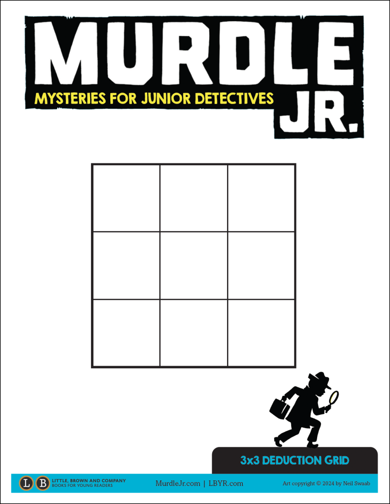 Murdle Jr. Downloadable deduction grids